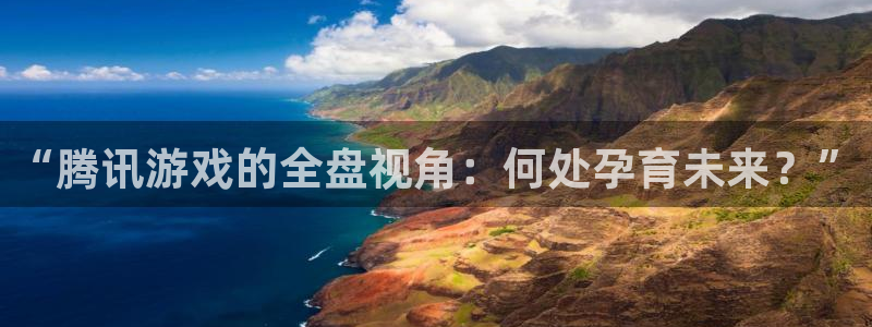 亿万28主管：“腾讯游戏的全盘视角：何处孕育未来？”